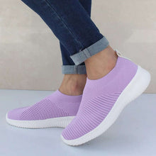 Load image into Gallery viewer, https://ae01.alicdn.com/kf/HTB1XQ5tbiYrK1Rjy0Fdq6ACvVXaY/Women-Shoes-Knitting-Sock-Sneakers-Women-Spring-Summer-Slip-On-Flat-Shoes-Women-Plus-Size-Loafers.jpg_Q60.jpg