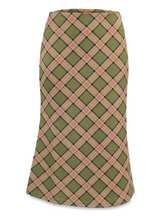 Load image into Gallery viewer, ALLNeon e-girl a cuadros de alta cintura faldas de sirena mujeres Streetwear faldas largas de algodón Chic Vintage Y2K Style Ladies Bottoms verano