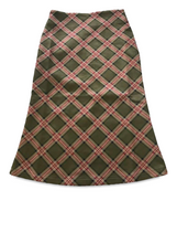 Load image into Gallery viewer, ALLNeon e-girl a cuadros de alta cintura faldas de sirena mujeres Streetwear faldas largas de algodón Chic Vintage Y2K Style Ladies Bottoms verano