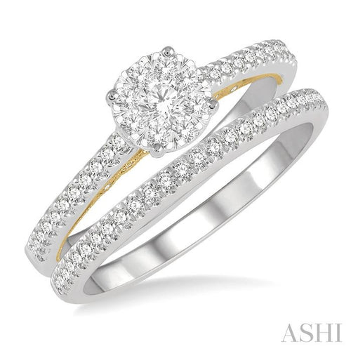 Lovebright Bridal Diamond Wedding Set