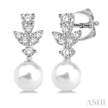 Load image into Gallery viewer, Gemstone &amp; Diamond Earrings
