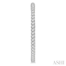 Load image into Gallery viewer, Diamond Hoop Earrings
