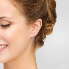 Load image into Gallery viewer, Diamond Hoop Earrings
