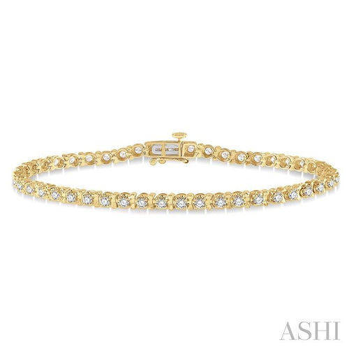  Illusion Diamond Bracelet