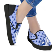 Load image into Gallery viewer, Statue of Liberty Black Slip On Shoes
